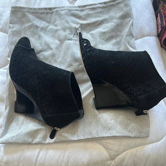 Aqua Italia open toe booties - Picture 1 of 7